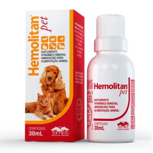 Suplemento Hemolitan Pet Vetnil - 30ml