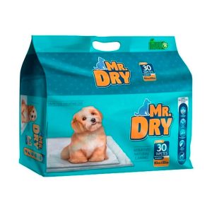 Tapete Higiênico Mr. Dry 80x60cm - 30 Unidades