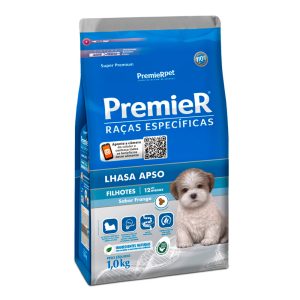 Ração Premier Raças Específicas Cães Filhotes Lhasa Apso - 1kg