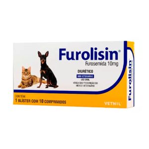 Furolisin 10mg Vetnil 10 comprimidos