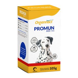 Suplemento Promun Dog Tabs Para Cães Organnact 105g 60 Tabletes