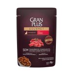 Ração Úmida Sachê GranPlus Gourmet Gatos Adultos - Carne 85g