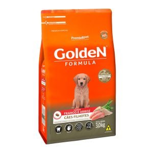 Ração Golden Fórmula Cães Filhotes Frango e Arroz - 3kg