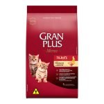 Ração GranPlus Para Gatos Filhotes Sabor Frango e Arroz - 1kg