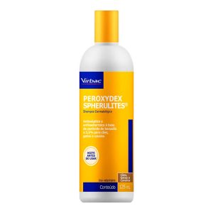 Shampoo Dermatológico Peroxydex Spherulites Para Cães e Gatos Virbac 125ml