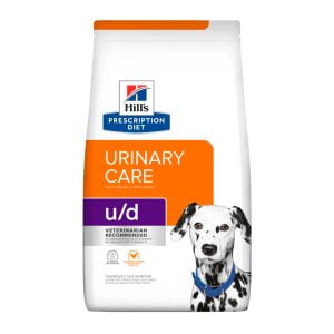 Ração Hills Prescription Diet U/D Cuidado Urinário Para Cães Adultos 3,8Kg