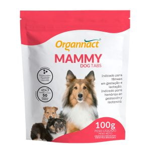 Suplemento Mammy Dog Tabs Para Cães Organnact 100g