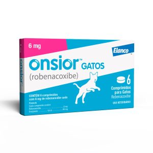 Onsior 6mg Anti-inflamatório para Gatos Elanco 6 Comprimidos