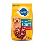 Ração Pedigree Para Cães Adultos Raças Médias e Grandes Carne, Frango e Cereais 15kg