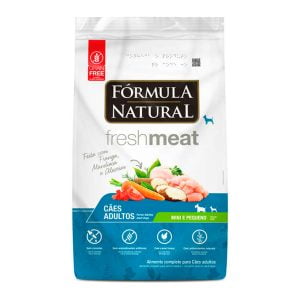 Ração Fórmula Natural Freshmeat Cães Adultos Porte Mini e Pequeno - 7kg