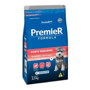 Ração Premier Fórmula para Cães Filhotes de Raças Pequenas Sabor Frango - 2,5kg