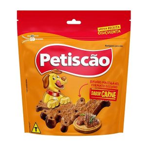 Bifinho Mastigável Petisquinho para Cães - Carne 250g