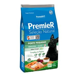 Ração Premier Seleção Natural Cães Adultos Raças Pequenas Frango - 2,5kg