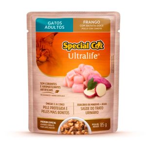 Ração Úmida Special Cat Sachê Gatos Adultos - Frango 85g