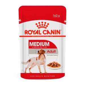 Ração Úmida Royal Canin Sachê Para Cães Medium Adulto 140g