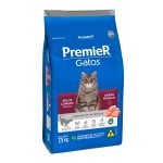 Ração Premier Ambientes Internos Gatos Adultos Pelos Longos Frango - 7,5kg