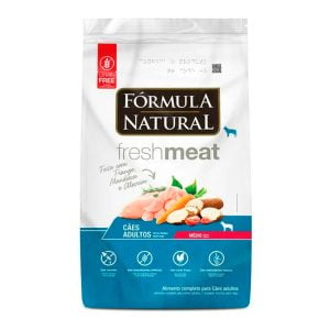 Ração Fórmula Natural FreshMeat Cães Adultos Porte Médio - Frango 12kg