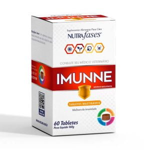 Suplemento Nutrafases Imunne Para Cães 60 Tabletes