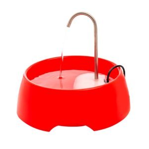 Fonte Bebedouro Aqua Mini Amicus Vermelho Bivolt