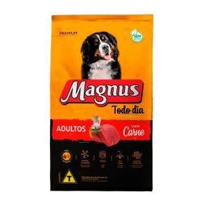 Ração Magnus Todo Dia para Cães Adultos Sabor Carne - 15kg