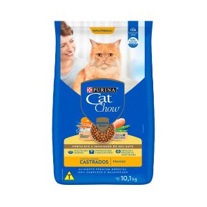 Ração Cat Chow Gatos Adultos Castrados 10,1Kg