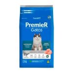 Ração Premier Ambientes Internos Gatos Castrados 6 Meses a 6 Anos Frango - 1,5kg