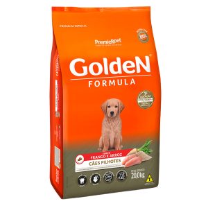 Ração Golden Fórmula Cães Filhotes Frango e Arroz - 20kg