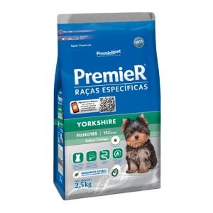 Ração Premier Raças Específicas Yorkshire Cães Filhotes Sabor Frango - 2,5kg