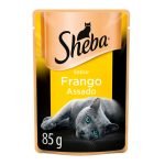 Ração Úmida Sheba Sachê Para Gatos Adultos - Frango 85g