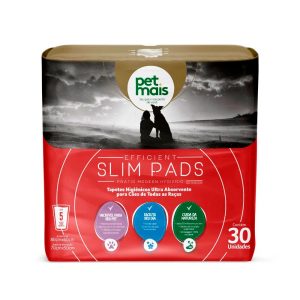 Tapete Higiênico Para Cães Slim Pads Petmais - 30 Unidades
