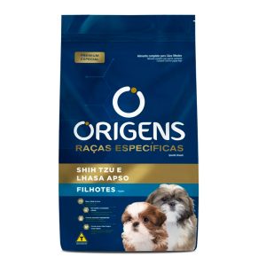 Ração Origens Raças Específicas Cães Fillhotes Shih tzu e Lhasa Apso - 3kg