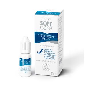 Colírio Vetfresh Plus Para Cães e Gatos Soft Care 10mL