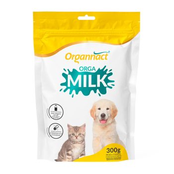 Suplemento Orgamilk Para Cães e Gatos Filhotes Organnact  300g