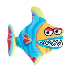 Brinquedo Para Gatos Tubarão Azul Com CatNip HomePet
