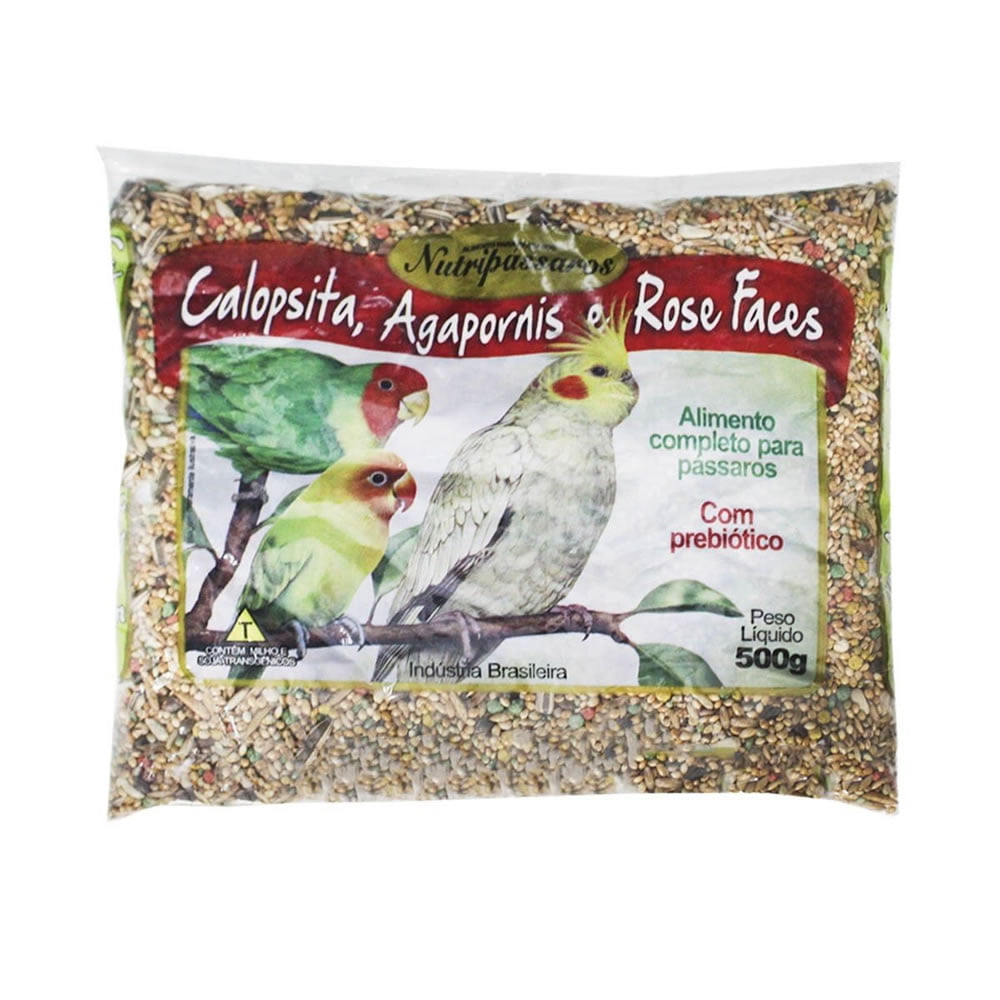 Nutripássaros Mistura P/ Calopsita Mel 500gr