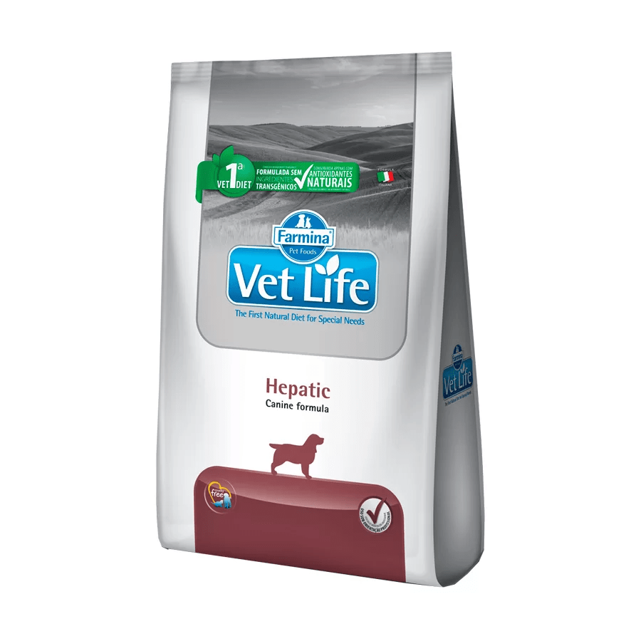 Ração Farmina Vet Life Hepatic Para Cães Adultos – 2kg