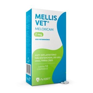 Anti-inflamatório Mellis Vet 2mg 10 Comprimidos