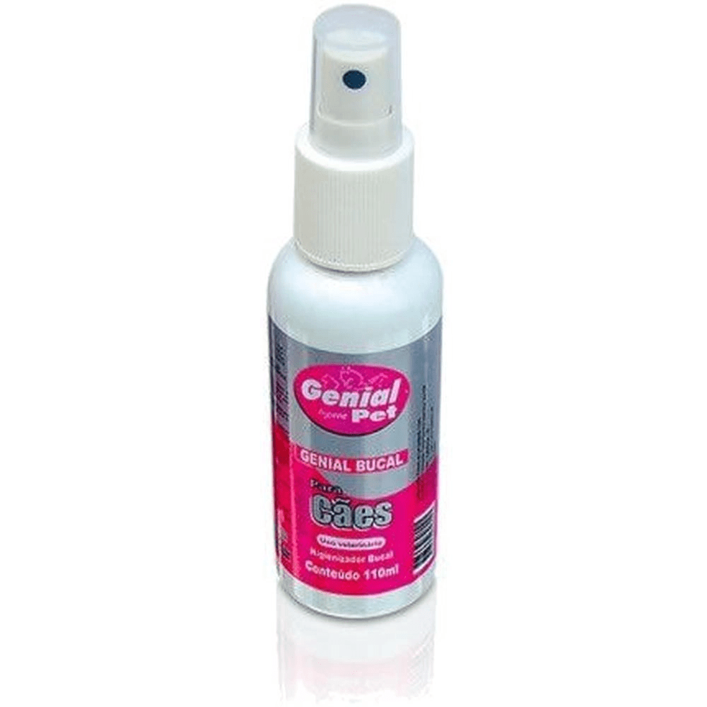 Higienizador Higiene Bucal Genial Pet Para Cães 110ml