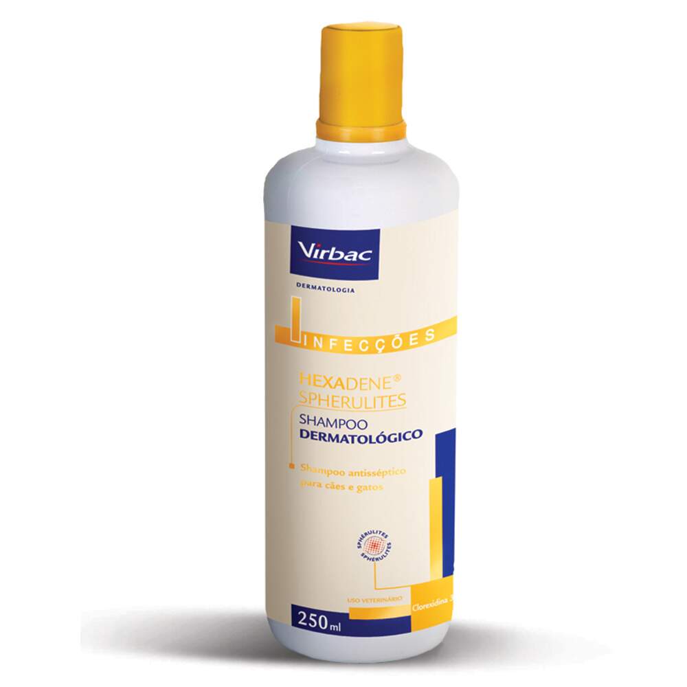 Shampoo Virbac Hexadene Spherulites Cães e Gatos 250ml