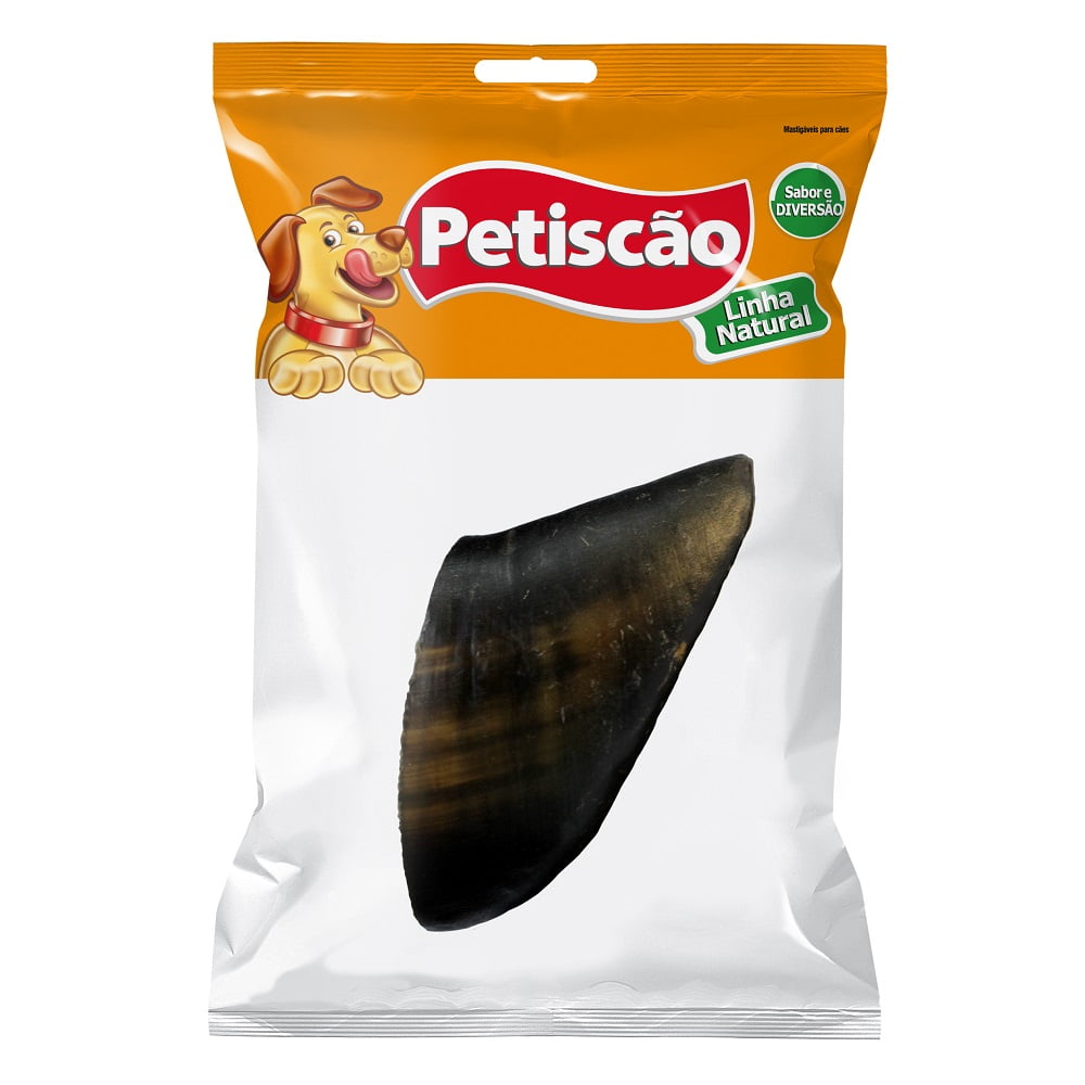 Casquinho Bovino Para Cães Petiscão 1 Unidade