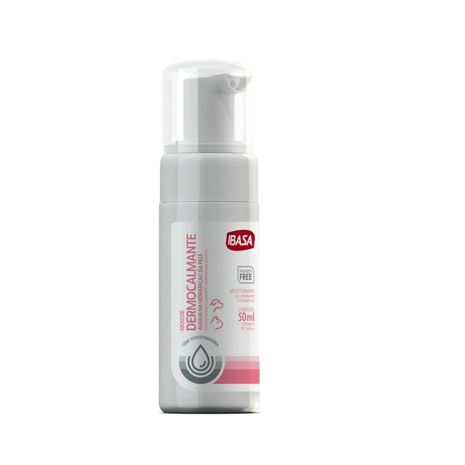 Hidratante Mousse Dermocalmante Ibasa 50ml