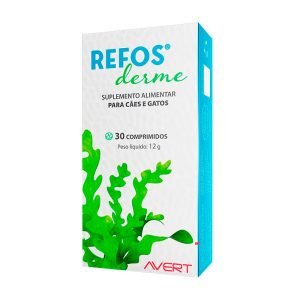Suplemento Refos Derme Para Cães e Gatos Avert com 30 comprimidos