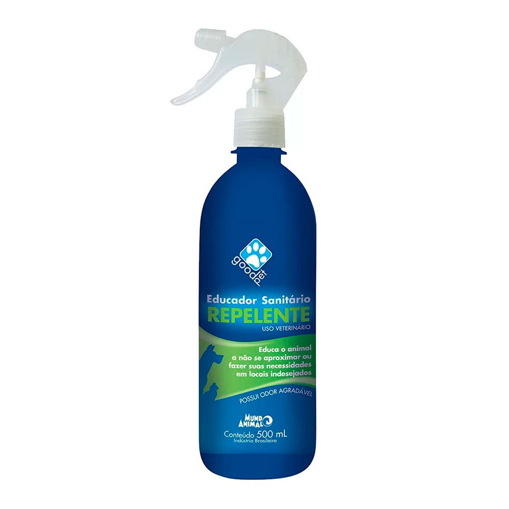 Educador Sanitário Repelente Good Pet Mundo Animal - 500ml