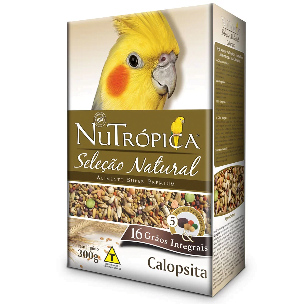 Ração Nutrópica Seleção Natural Para Calopsita 300g