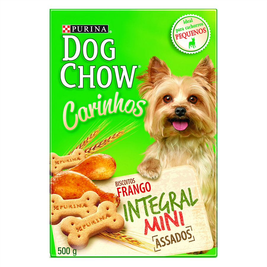 Dog Chow Carinhos Integral Mini 500g