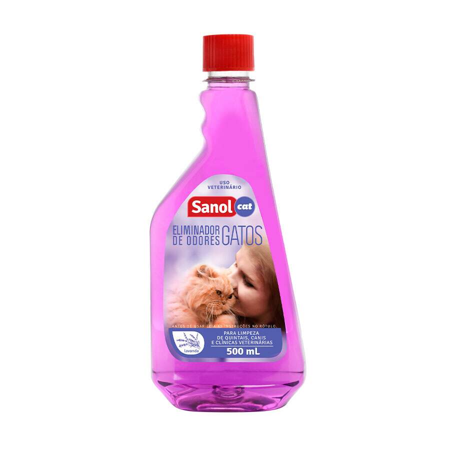 Eliminador De Odores Sanol Cat Gatinho 500ml