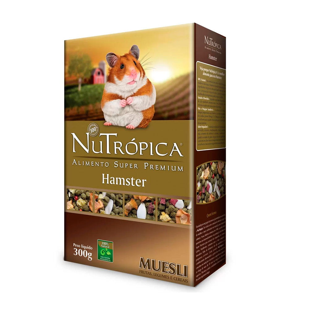 Ração Nutrópica Para Hamster Muesli 300g