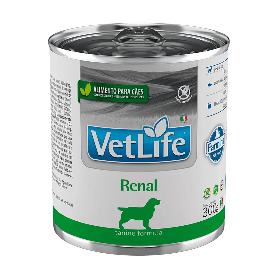 Ração Úmida Para Cães Farmina Vet Life - Renal 300g