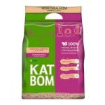 Areia Higiênica Katbom Granulado Para Gatos - Natural 3kg﻿