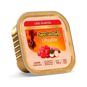Ração Úmida Special Dog Ultralife Patê Cães Filhotes Carne 150g